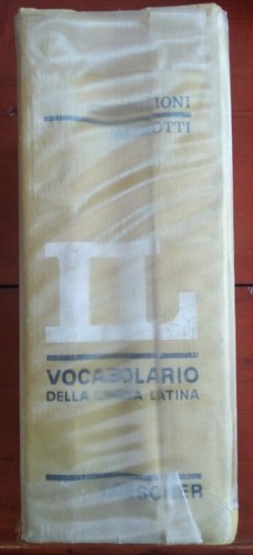 Vocabolario latino italiano - vocabolario, il