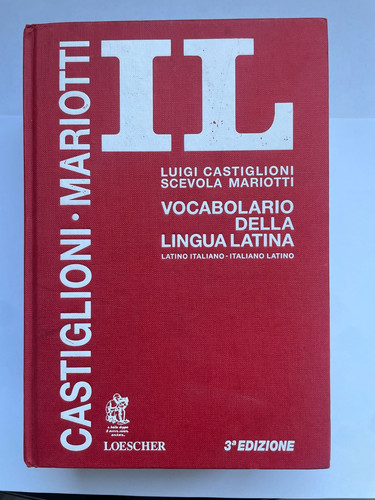Vocabolario latino terza - il,