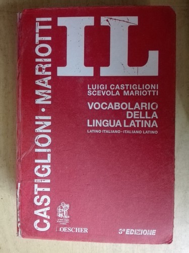 Dizionario latino italiano - italiano, il