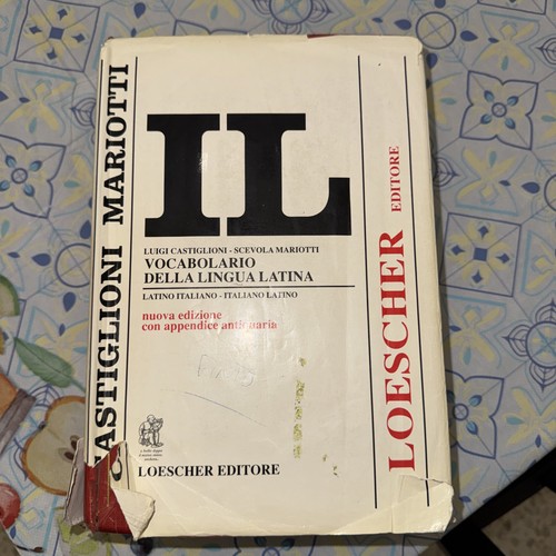 Vocabolario latino - latino, "il"