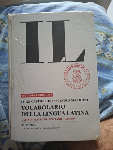 Vocabolario lingua latina - il,